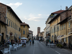 Cherasco, Piemonte, Italien