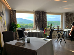 Middag på den 1 stjernede Michelin Ristorante Massimo Camia ved La Morra i Piemonte
