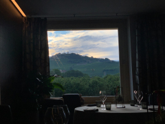 Middag på den 1 stjernede Michelin Ristorante Massimo Camia ved La Morra i Piemonte