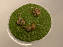Middag på den 1 stjernede Michelin Ristorante Massimo Camia ved La Morra i Piemonte