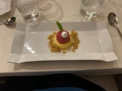 Middag på den fantastiske restaurant La Berlera i Riva del Garda.