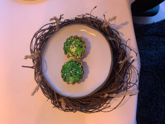 Middag på Restaurant Frederikshøj i Århus med Rikke og Klaus.