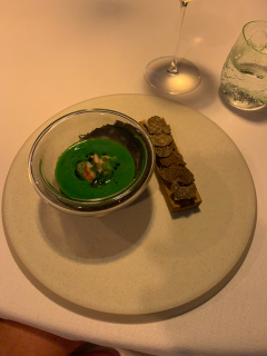 Middag på Restaurant Frederikshøj i Århus med Rikke og Klaus.