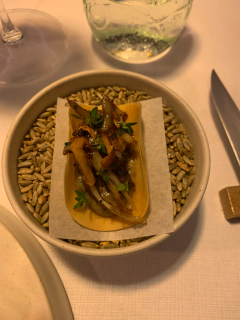 Middag på Restaurant Frederikshøj i Århus med Rikke og Klaus.