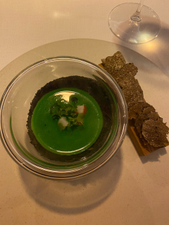 Middag på Restaurant Frederikshøj i Århus med Rikke og Klaus.