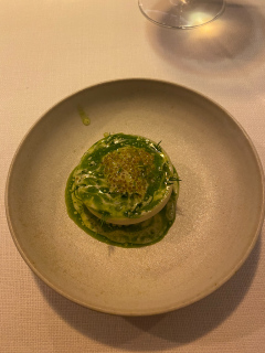 Middag på Restaurant Frederikshøj i Århus med Rikke og Klaus.