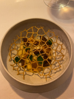 Middag på Restaurant Frederikshøj i Århus med Rikke og Klaus.