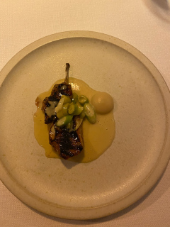 Middag på Restaurant Frederikshøj i Århus med Rikke og Klaus.