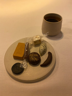 Middag på Restaurant Frederikshøj i Århus med Rikke og Klaus.