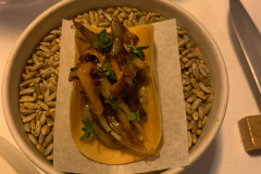 Middag på Restaurant Frederikshøj i Århus med Rikke og Klaus.
