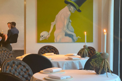 Middag på Restaurant Frederikshøj i Århus med Rikke og Klaus.