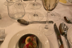 På vej til Alsace i efterårsferien sammen med Cathrine og Karsten, med stop på Løjt Kro / Restaurant Knapp, inden turen sydover.