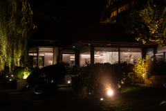 En lille tur rundt om restauranten, på vej tilbage til hotellets skønne 5 stjernede luksus venter.