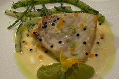 Endnu en skøn Michelin middag i Alsace, denne gang på 1 stjernede L'Atalier du Peintre i hjertet af Colmar. Dette er nok vores favorit restaurant, niveauet er konsistent på et højt niveau, og priserne er yderst rimelige, især deres frokostmenuer er et fund.